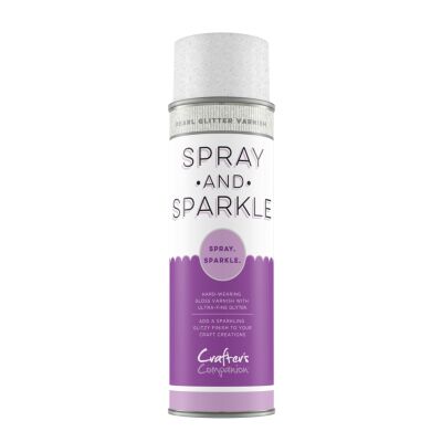 Crafters´s Companion Spray: Spray and Sparkle, Versiegelungslack, Pearl Glitter