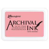 Archival Ink Stempelkissen von Ranger, Farbe: rose madder