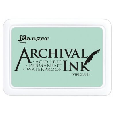 Archival Ink Stempelkissen von Ranger, Farbe: viridian