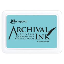 Archival Ink Stempelkissen von Ranger, Farbe: aquamarine