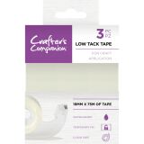 Crafter´s Companion Low Tack Tape Clear 19mmx 75m 3 St.