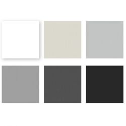 Florence Cardstock texture Multipack, 30,5x30,5, 216g, 24 Blatt, Farbe: greytones