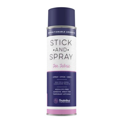 Crafters´s Companion Spray: Stick and Spray Fabric, repositionierbarer Sprühkleber für Textil