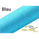 Flexfolie Pearl Glitter zur Textilveredelung von POLI-FLEX®, A4, Farbe: Blau