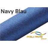 Flexfolie Pearl Glitter zur Textilveredelung von POLI-FLEX®, A4, Farbe: Navy Blau