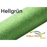Flexfolie Pearl Glitter zur Textilveredelung von POLI-FLEX®, A4, Farbe: Hellgrün