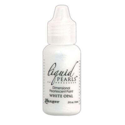 Liquid Pearls von Ranger, 3D Drops mit Perlglanz, 18 ml, Farbe: white opal