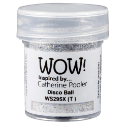 WOW Embossingpulver 15ml, Glitters, Farbe: Disco Ball