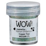 WOW Embossingpulver 15ml, Glitters, Farbe: Copper Teal