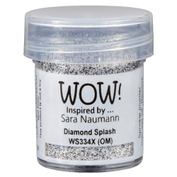 WOW Embossingpulver 15ml, Glitters, Farbe: Diamond Splash