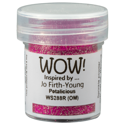 WOW Embossingpulver 15ml, Glitters, Farbe: Petalicious Jo Firth-Young