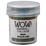 WOW Embossingpulver 15ml, Glitters, Farbe: Mojito Tracy Scott