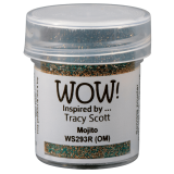 WOW Embossingpulver 15ml, Glitters, Farbe: Mojito