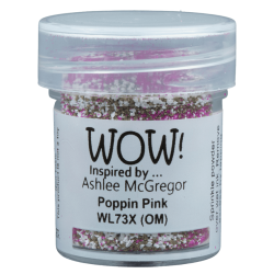 WOW Embossingpulver 15ml, Colour Blends, Farbe: Poppin Pink
