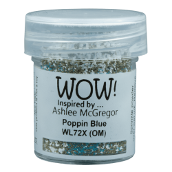 WOW Embossingpulver 15ml, Colour Blends, Farbe: Poppin Blue