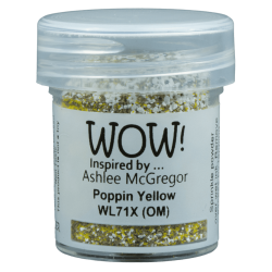 WOW Embossingpulver 15ml, Colour Blends, Farbe: Poppin Yellow