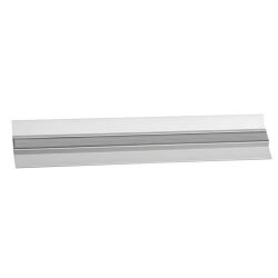 WESTSCOTT Aluminium Ruler, Anti Slip, Metall Lineal 30cm...