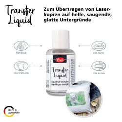 Transfer Liquid von Viva Decor, Transparent, 30 ml