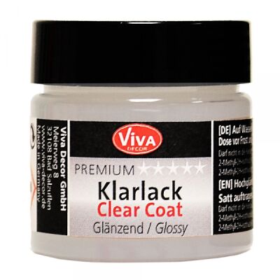 Premium Klarlack von Viva Decor, 50 ml, glänzend