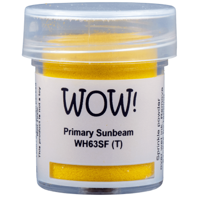 WOW Embossingpulver 15ml, Primary, Farbe: Sunbeam