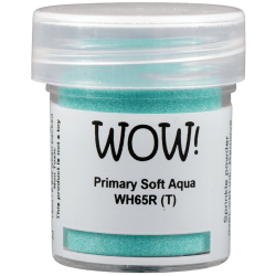 WOW Embossingpulver 15ml, Primary, Farbe: Soft Aqua