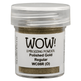 WOW Embossingpulver 15ml, Metallics, Farbe: Polished  Gold