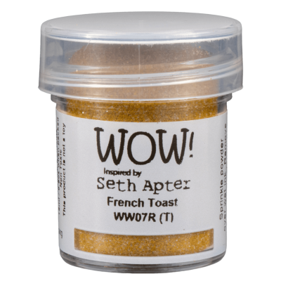 WOW Embossingpulver 15ml, Seth Apter, Farbe: French Toast