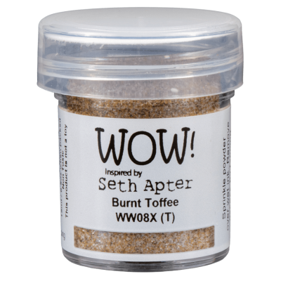 WOW Embossingpulver 15ml, Seth Apter, Farbe: Burnt Toffee