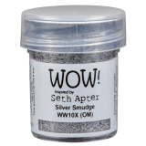 WOW Embossingpulver 15ml, Seth Apter, Farbe: Silver Smudge