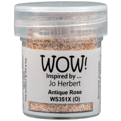 WOW Embossingpulver 15ml, Glitters, Farbe: Antique Rose...