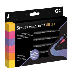 Spectrum Noir Glitter Marker, 6er Pack, Farbe: Vibrant...