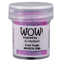 WOW Embossingpulver 15ml, Glitters, Farbe: Fruit Tingle