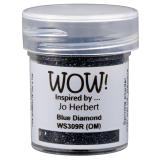WOW Embossingpulver 15ml, Glitters, Farbe: Blue Diamond