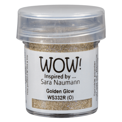 WOW Embossingpulver 15ml, Glitters, Farbe: Golden Glow