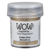 WOW Embossingpulver 15ml, Glitters, Farbe: Golden Glow