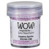 WOW Embossingpulver 15ml, Glitters, Farbe: Sapphire Sparkle