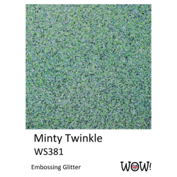 WOW Embossingpulver 15ml, Glitters, Farbe: Minty Twinkle