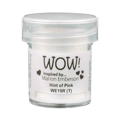 WOW Embossingpulver 15ml, Pearlescents, Farbe: Hint of Pink