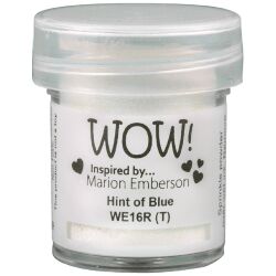 WOW Embossingpulver 15ml, Pearlescents, Farbe: Hint of Blue